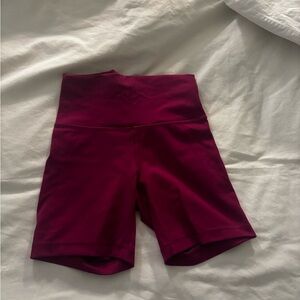 Lululemon wunder under bike shorts